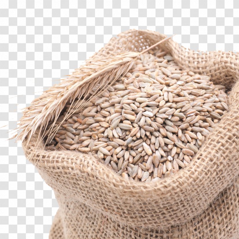 Common Wheat Gunny Sack Bag - Bags Of Transparent PNG