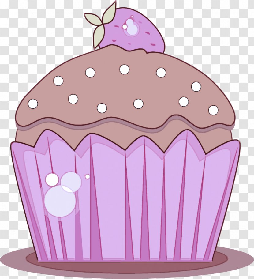 Baking Cup Pink Cake Decorating Supply Clip Art Cupcake - Buttercream - Muffin Transparent PNG