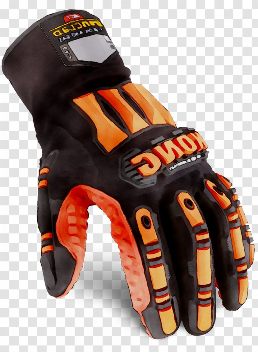 Lacrosse Glove Bicycle Baseball Product - Orange Transparent PNG