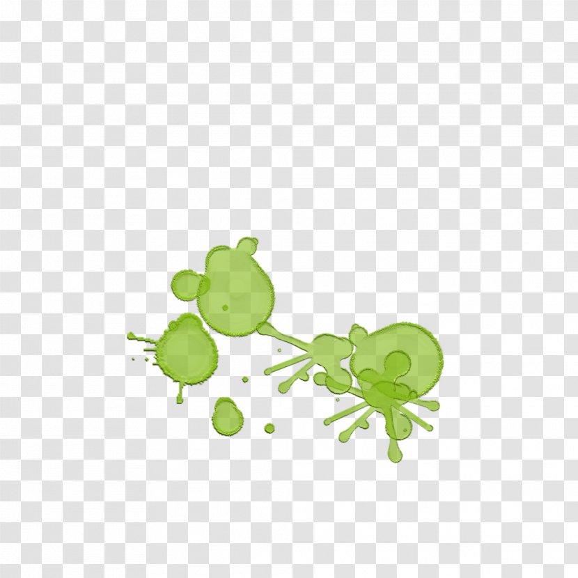 Frog Font - Leaf Transparent PNG