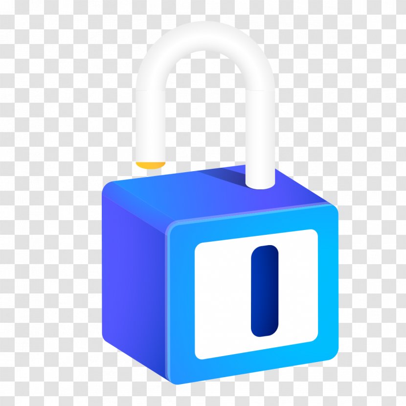 Blue Lock Computer File - Model Transparent PNG