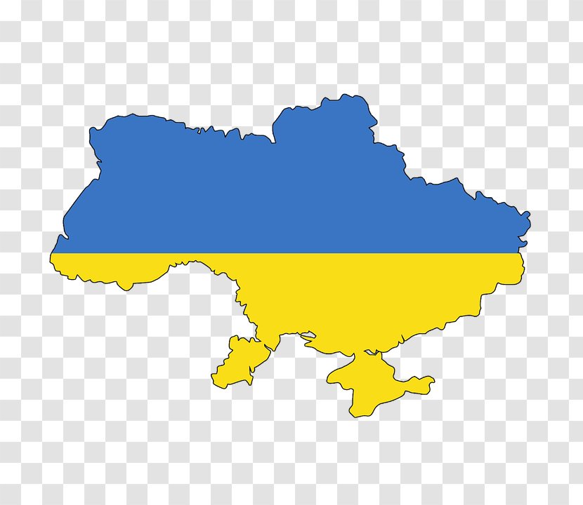Ukraine Map Stock Photography - Area - BORDER FLAG Transparent PNG