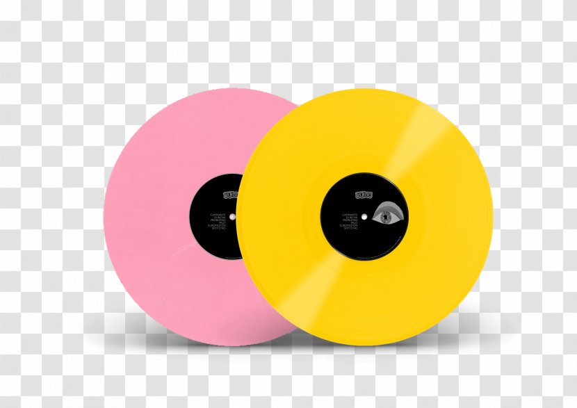 Phonograph Record Acetate Disc Compact Color Yellow - Technology - 2018 Transparent PNG