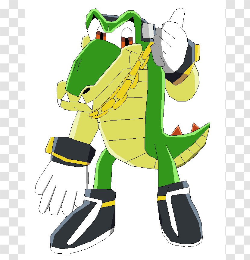 Sonic The Hedgehog Classic Collection Vector Crocodile Espio Chameleon - Vertebrate Transparent PNG