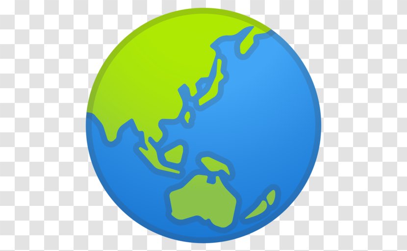 Globe Australia World Map Emoji Transparent PNG
