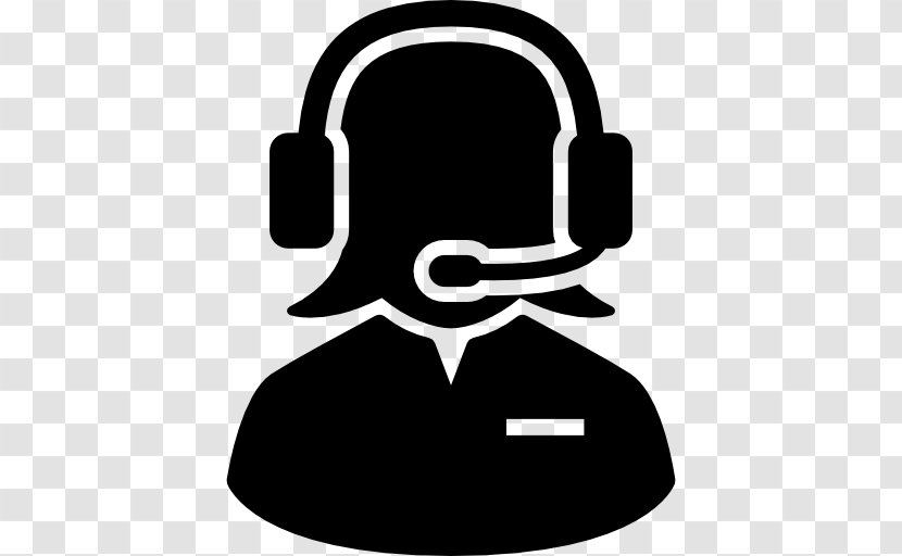 Black And White Technology Audio Equipment - Headphones Transparent PNG