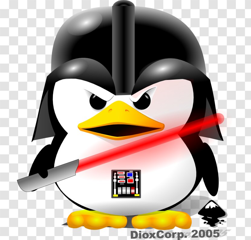 Penguin Tux Linux Kernel Transparent PNG