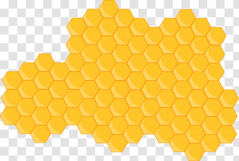 Beehive Honeycomb Clip Art - Bee Transparent PNG