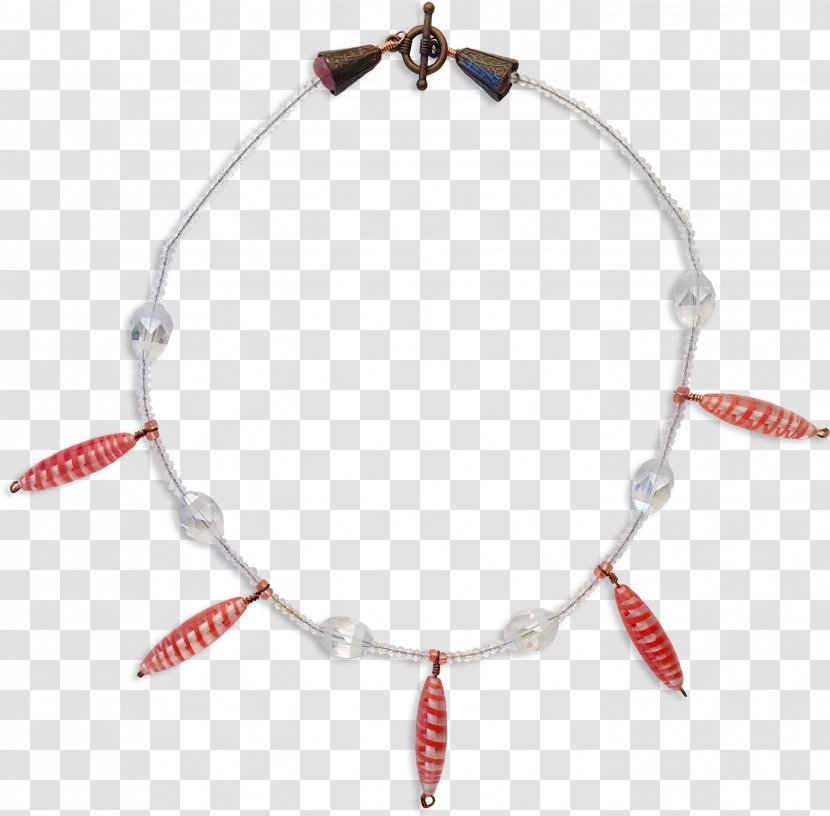 Seed Bead Bracelet Necklace Glass - Artisan Transparent PNG