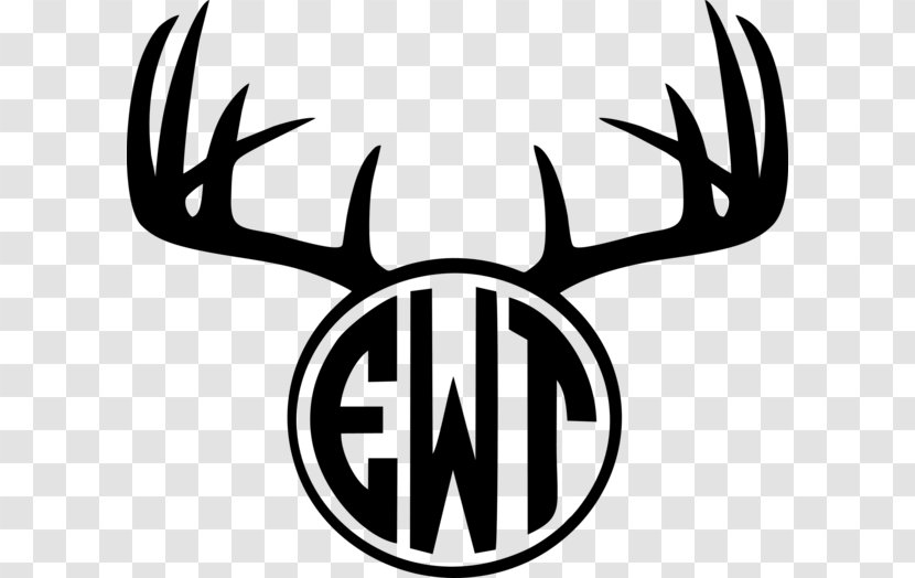 White-tailed Deer Elk Antler Moose - Logo Transparent PNG