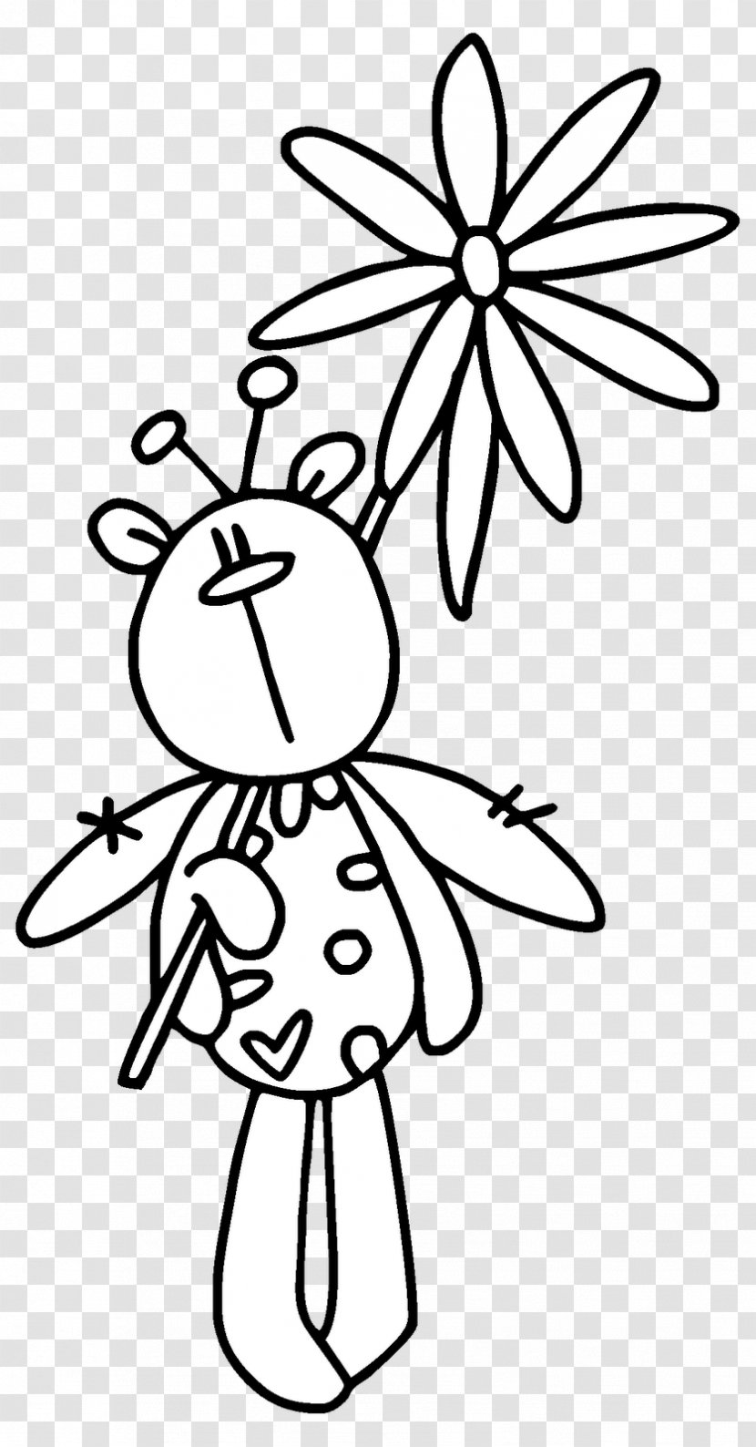 Visual Arts Line Art Cartoon Clip - Heart - Bugs Bunny Baby Transparent PNG
