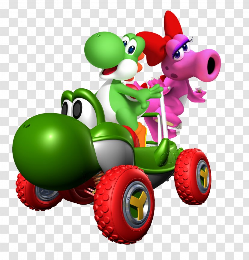 Mario Kart: Double Dash Kart Wii 7 Super Bros. - Series - Green Cliparts Transparent PNG