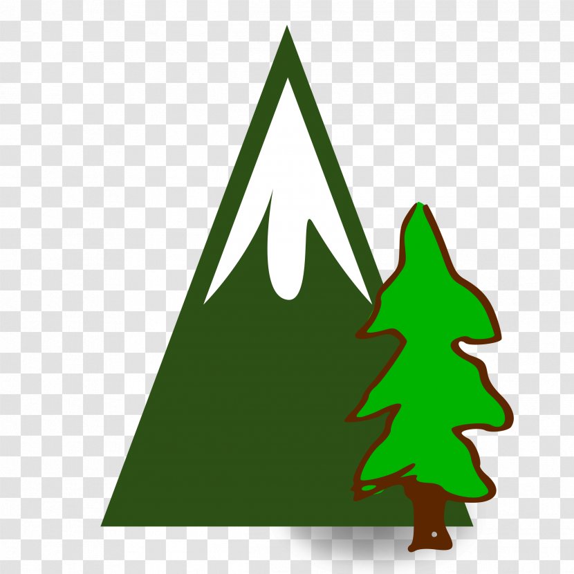 Map Symbolization Tree Clip Art - Drawing - Mountain Clipart Transparent PNG