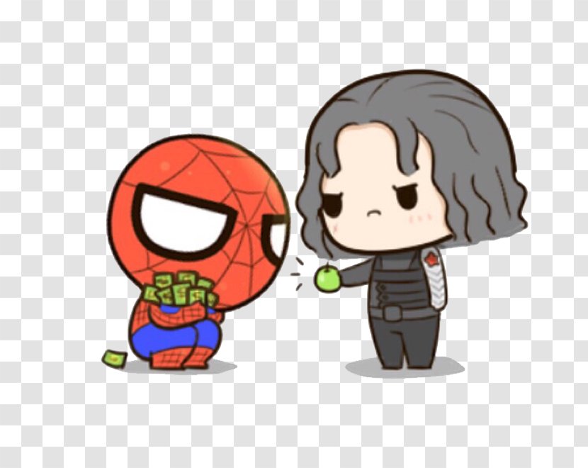 Spider-Man Black Panther Clint Barton Wanda Maximoff Captain America - Heart - Take Apple's Transparent PNG