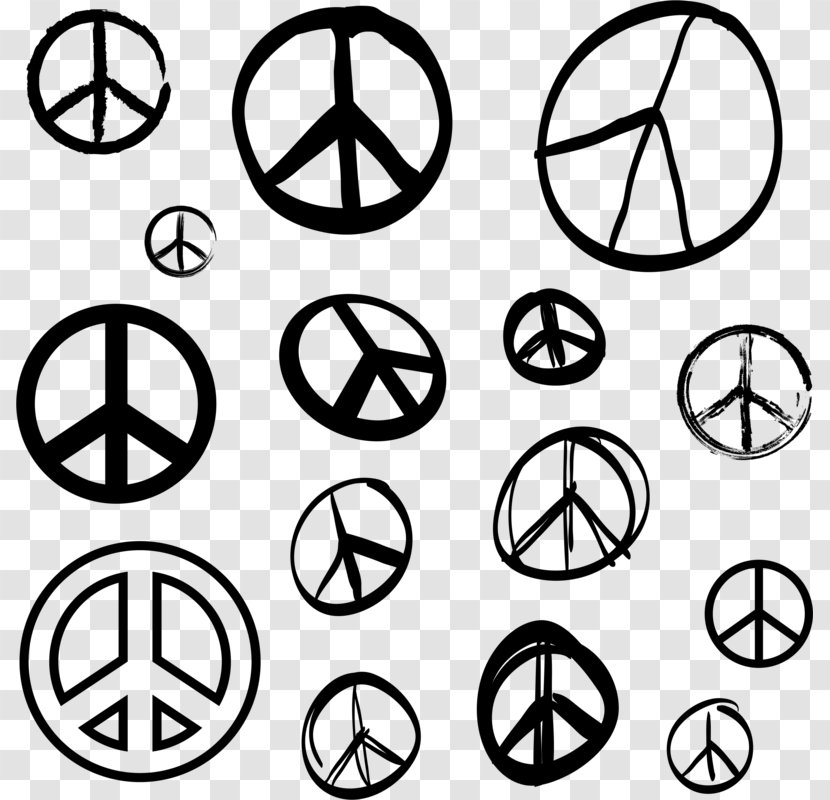 Peace Symbols Sign - Symbol - Scape Vector Transparent PNG