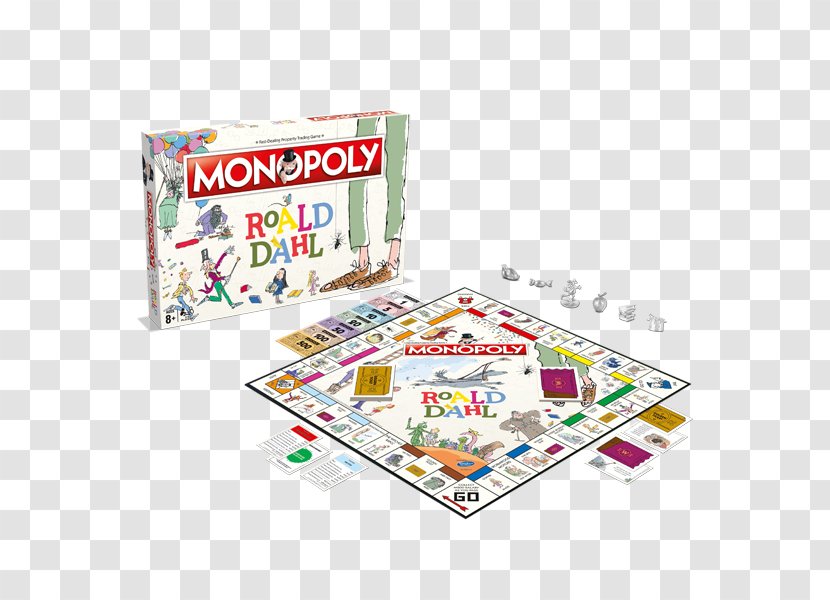 Monopoly The Collected Short Stories Of Roald Dahl Museum And Story Centre Enormous Crocodile BFG - Winning Moves Transparent PNG
