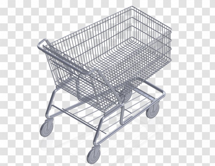 Shopping Cart Mesh Steel Transparent PNG