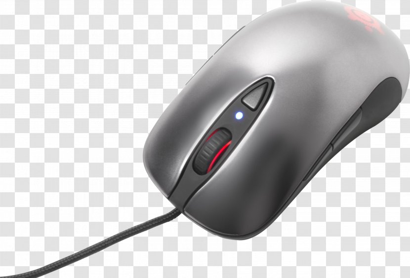 Computer Mouse SteelSeries Pointer Optical Peripheral - PC Image Transparent PNG