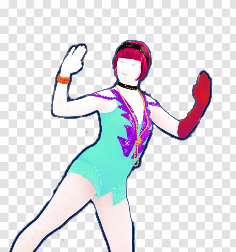 Just Dance 2017 Now Little Swing Female - Tree - Dancing Transparent PNG
