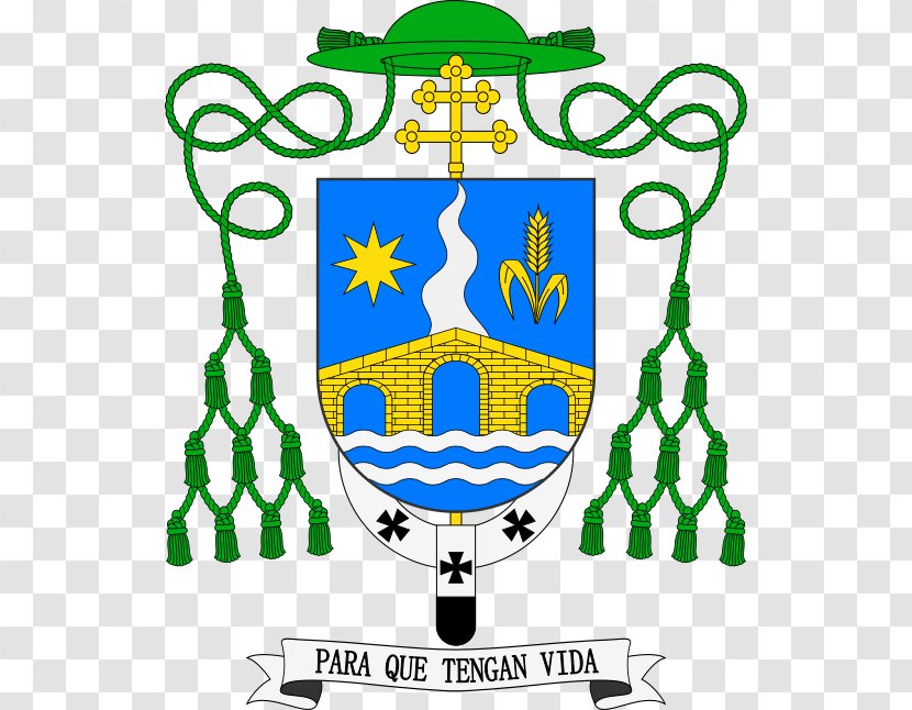 Diocese Catholicism Galero Archbishop - Heraldry Transparent PNG