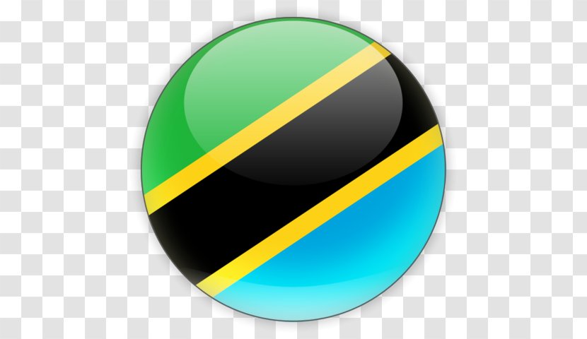 Flag Of Tanzania Unguja - Oval Transparent PNG