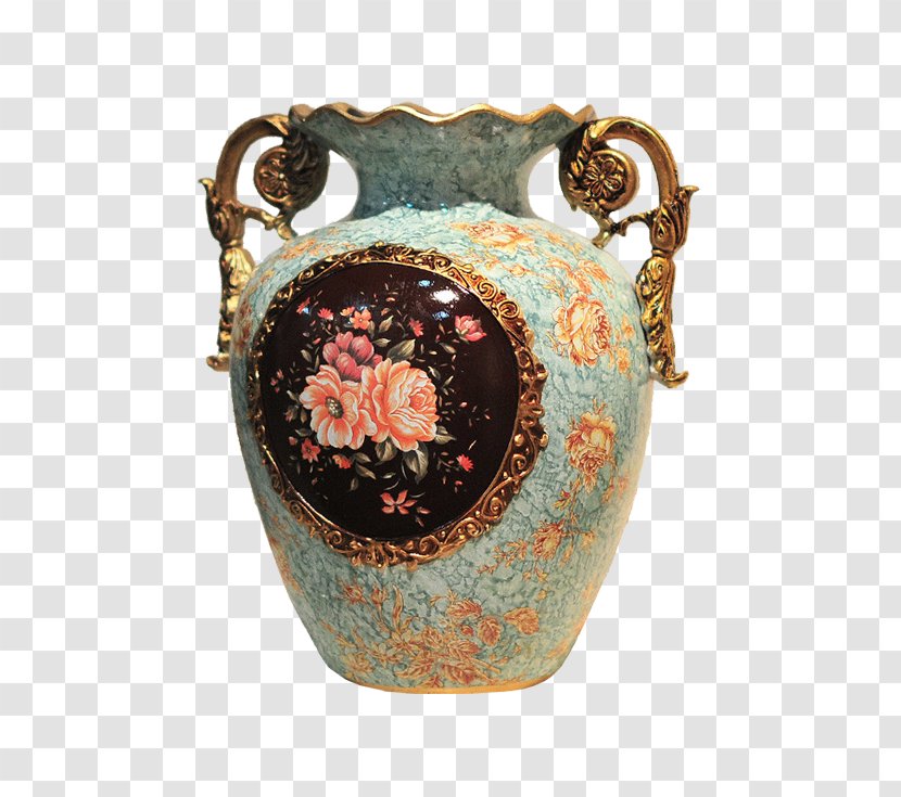 Vase Chinese Ceramics Decorative Arts Urn - Jingdezhen Transparent PNG