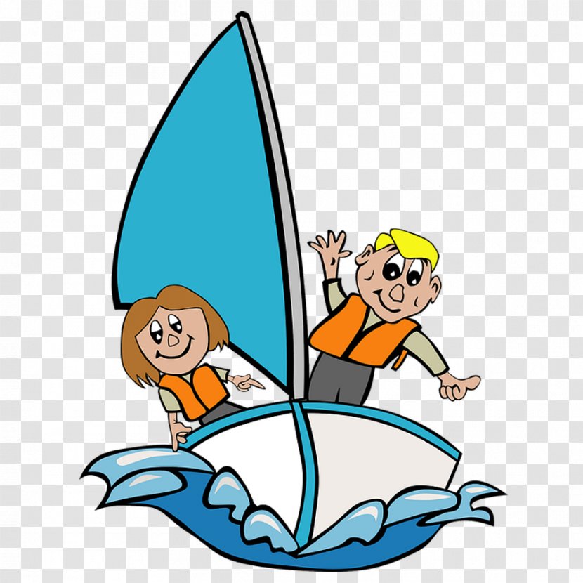 Sailing Sailboat Clip Art - Fictional Character - Surfing Partner Transparent PNG