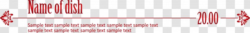 Brand Graphic Design Font - Red - Line Pattern Transparent PNG