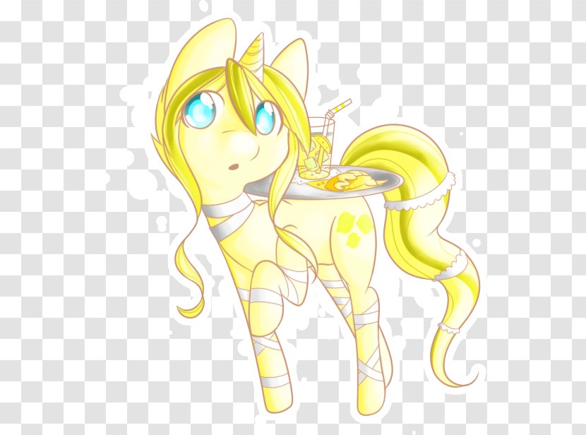 Cat Horse Fairy Carnivora - Silhouette - Lemon Drop Transparent PNG