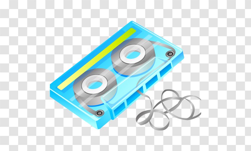 Magnetic Tape Compact Cassette Optical Disc Computer File - Hardware - DVD Vector Material Transparent PNG