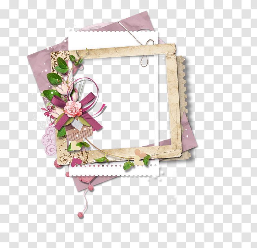 Collage Paper Picture Frames Scrapbooking Transparent PNG