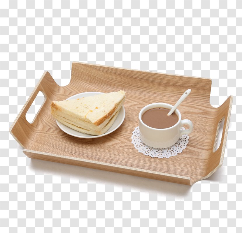 Tray Solid Wood Plate Handle - Of Food Transparent PNG