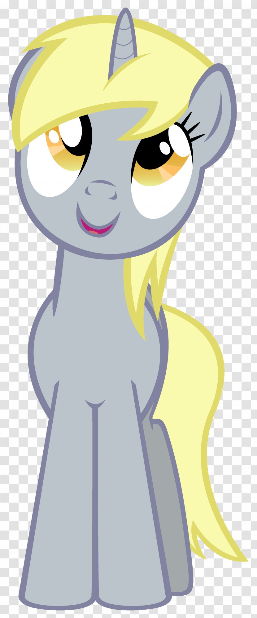 Derpy Hooves Unicorn Whiskers Pony - Frame - Ears Transparent PNG