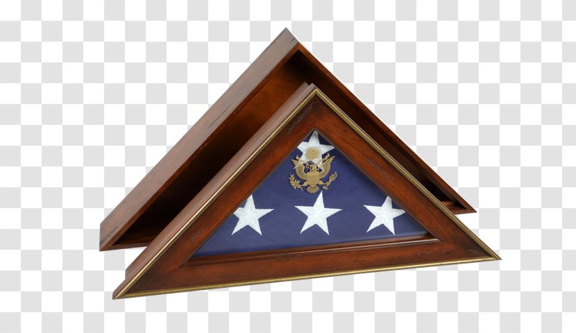 american flag triangle display case