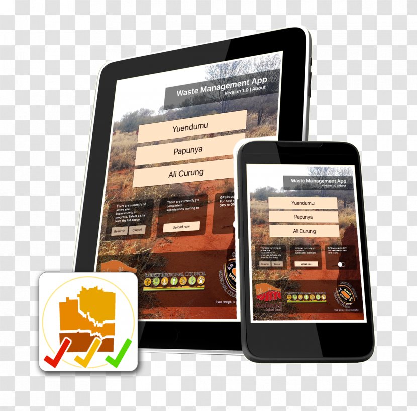 Spinifex Valley Brand Waste Management Display Advertising - Frame - Watercolor Transparent PNG