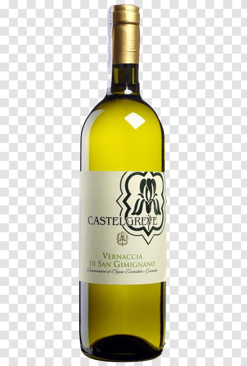 Liqueur Dessert Wine White Glass Bottle - Olive Transparent PNG