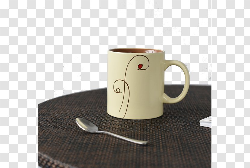 Table Coffee Cup Mug - Kettle - Black On The Transparent PNG