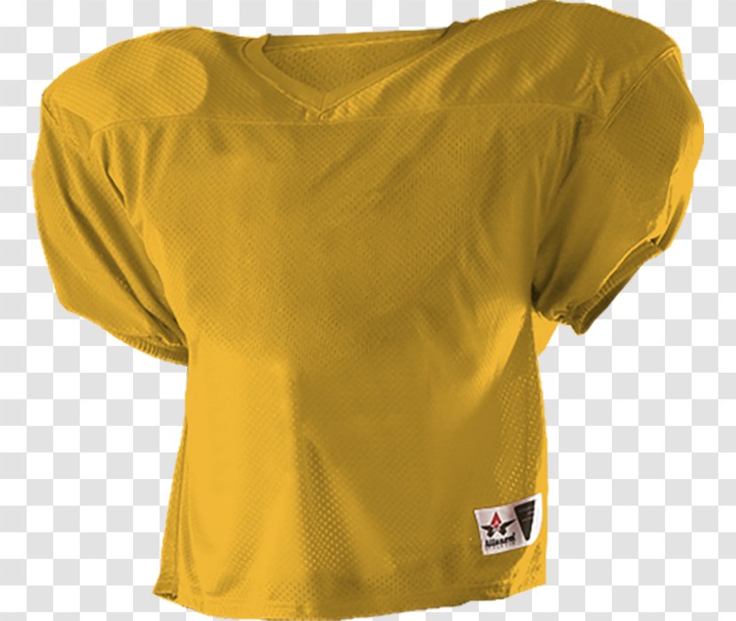 Jersey Washington Twp Panthers Football Shirt Mesh - Gold Transparent PNG