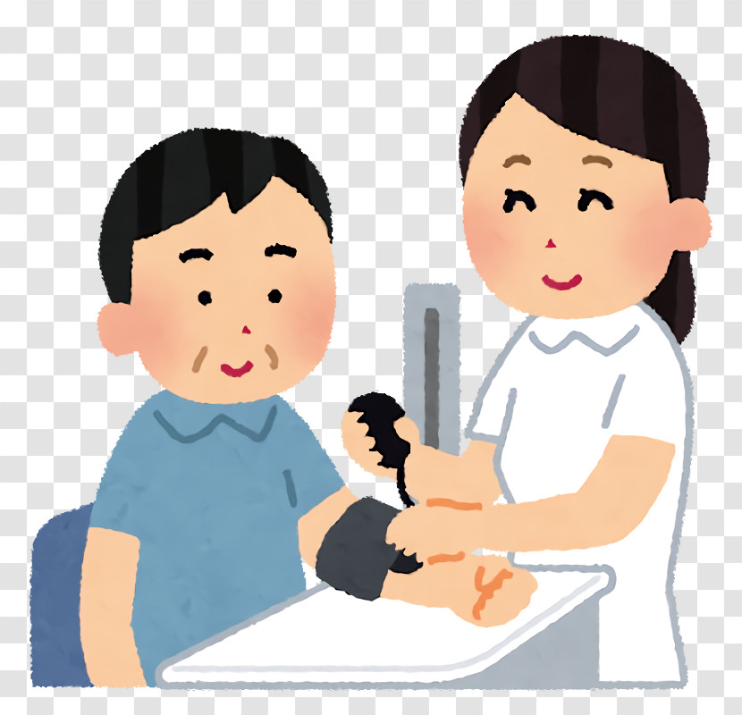 Cartoon Cheek Child Sharing Finger Transparent PNG