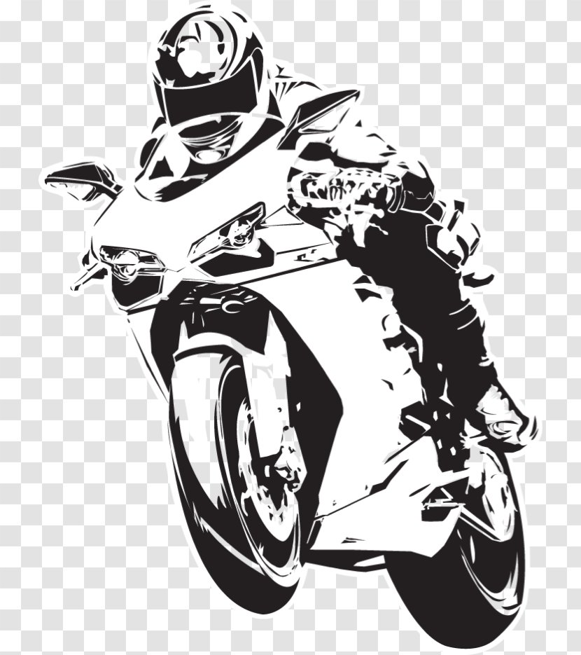 Motorcycle Helmet Honda Sport Bike Bicycle - Racing - Cliparts Transparent PNG