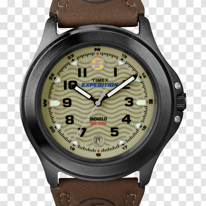 Watch Strap Indiglo Timex Men's Expedition Metal Field Group USA, Inc. - Leather Transparent PNG