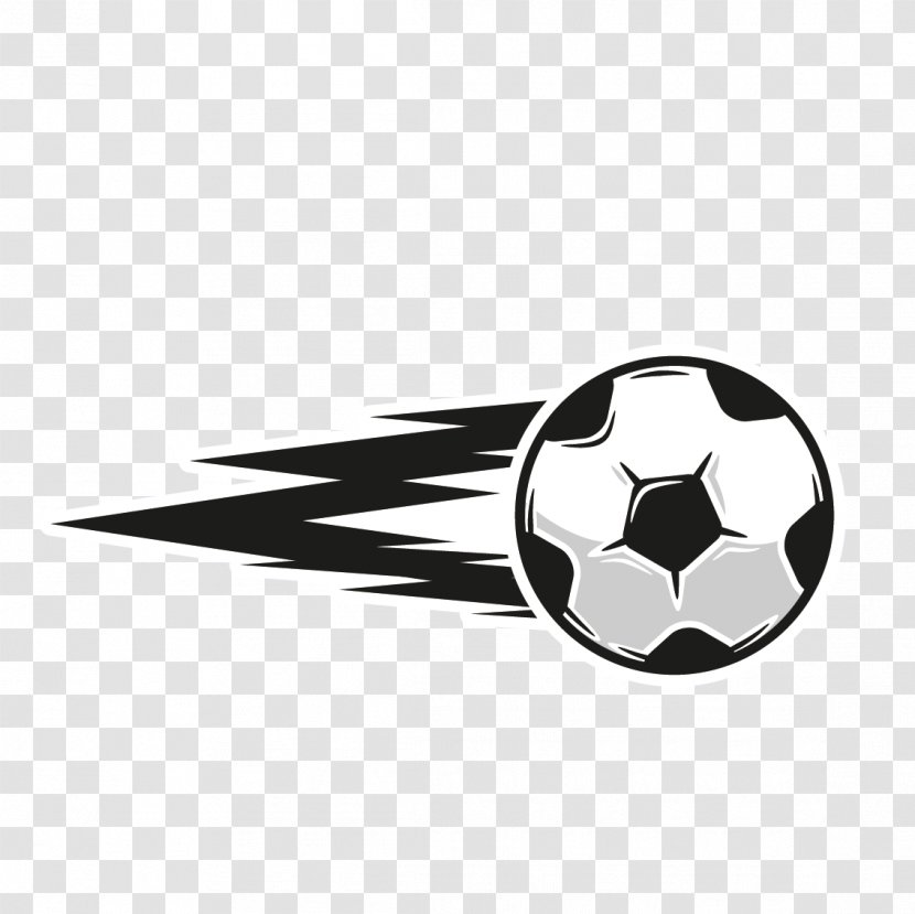 Logo Football Photography - Black And White - Vector Transparent PNG