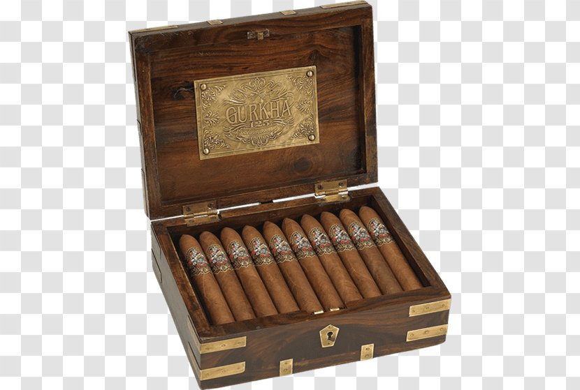 Gurkha Cigar Box Anniversary Tobacco - Humidor Transparent PNG