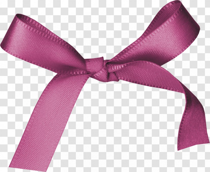 Ribbon Shoelace Knot Silk Pink - Bow Transparent PNG
