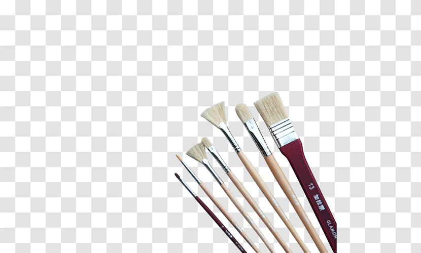 Paper Paintbrush Sidewalk Chalk Pen - Fork - Set Of Transparent PNG