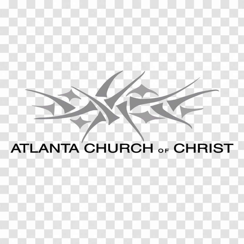Atlanta Logo Vector Graphics Churches Of Christ - Black And White - The Savior Cathedral Transparent PNG