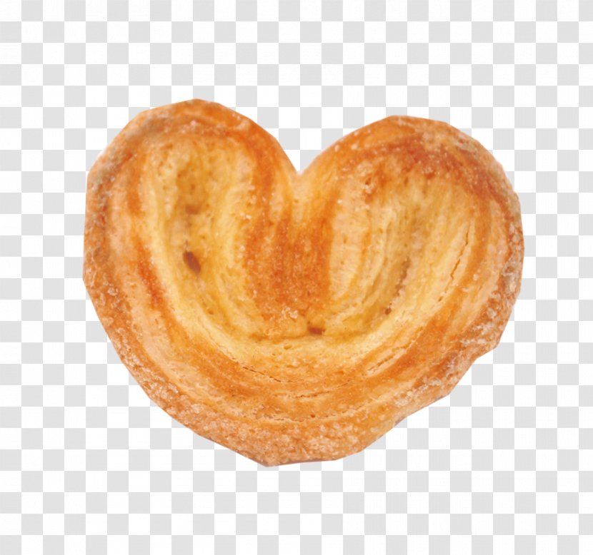 Danish Pastry Puff Palmier Biscuit Bread - Vanilla Orchids Transparent PNG