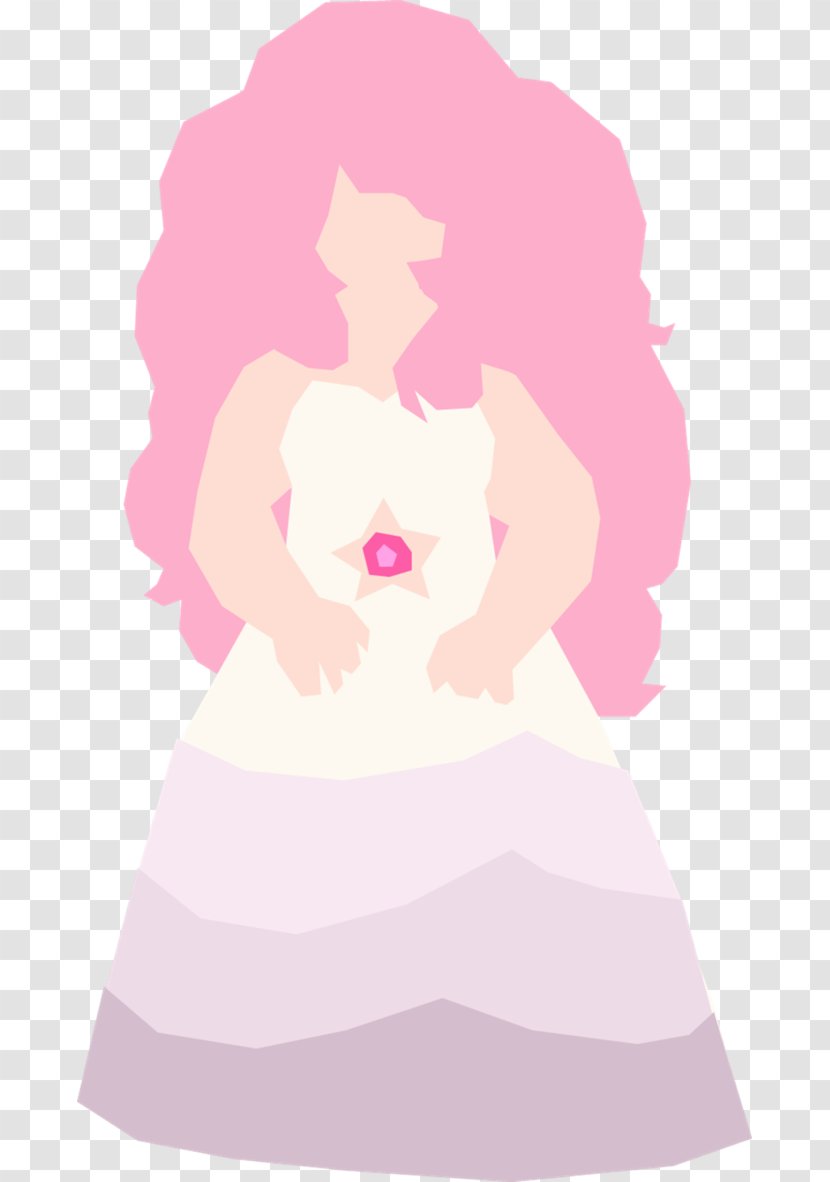 Rose Quartz Minimalism - Cartoon - Universes Transparent PNG