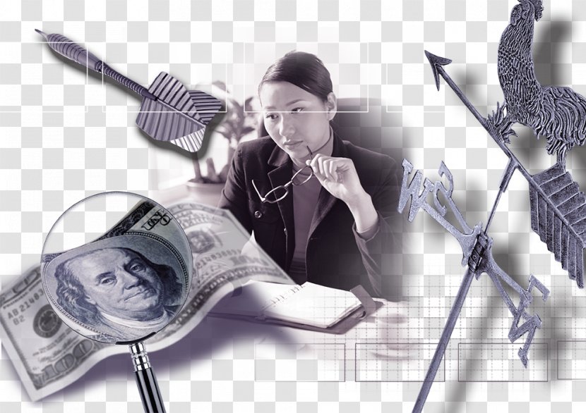 Money Download Woman - Public Relations - Sword Cluster Thinking Transparent PNG