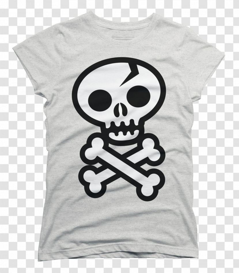 Skull Allegro T-shirt Top - Illustrator Transparent PNG